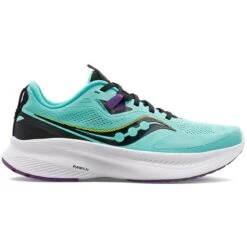 Saucony Women's Guide 15 Running Shoes Cool Mint / Acid -Outdoor Clothing Store s1068426 1