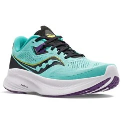 Saucony Women's Guide 15 Running Shoes Cool Mint / Acid -Outdoor Clothing Store s1068426 5