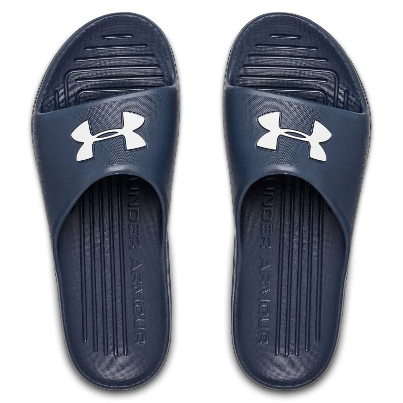 Under Armour Core PTH Sliders Academy / Academy / White 5 Under Armour Core PTH Sliders Academy / Academy / White - Image 3