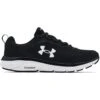 Under Armour Men's Charged Assert 9 Running Shoes Black / White -Outdoor Clothing Store s7.3024590 001 default