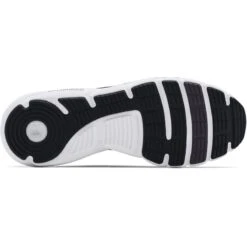 Under Armour Men's Charged Assert 9 Running Shoes Black / White -Outdoor Clothing Store s7.3024590 001 sole