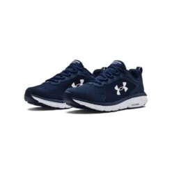 Under Armour Men's Charged Assert 9 Running Shoes Academy / White -Outdoor Clothing Store s7.3024590 400 pair