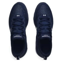 Under Armour Men's Charged Assert 9 Running Shoes Academy / White -Outdoor Clothing Store s7.3024590 400 toe