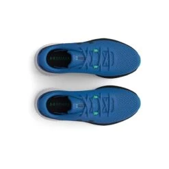 Under Armour Men's Charged Rogue 3 Running Shoes Victory Blue / White / Black -Outdoor Clothing Store s7.3024877 400 toe