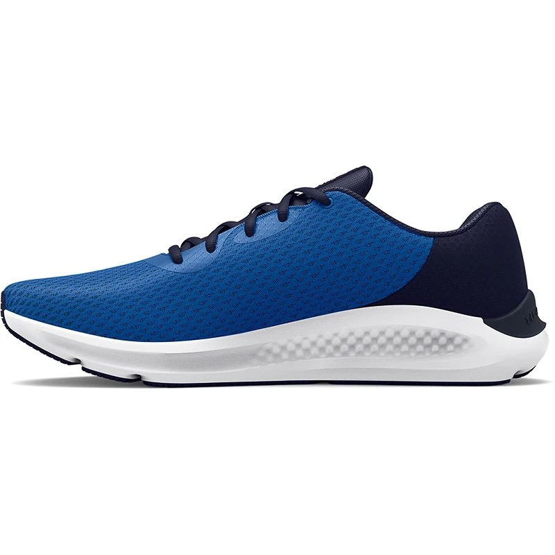Under Armour Men's Charged Pursuit 3 Running Shoes Victory Blue / Midnight Navy / White 4 Under Armour Men's Charged Pursuit 3 Running Shoes Victory Blue / Midnight Navy / White - Image 2