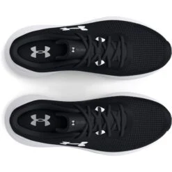 Under Armour Men's Surge 3 Running Shoes Black / White -Outdoor Clothing Store s7.3024883 001 toe