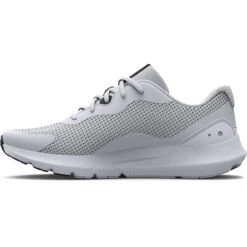 Under Armour Men's Surge 3 Running Shoes White / Black -Outdoor Clothing Store s7.3024883 100 a