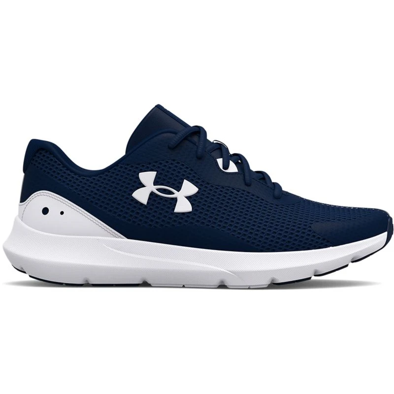 Under Armour Men's Surge 3 Running Shoes Academy / White 3 Under Armour Men's Surge 3 Running Shoes Academy / White