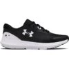 Under Armour Women's Surge 3 Running Shoes Black / White -Outdoor Clothing Store s7.3024894 001 default