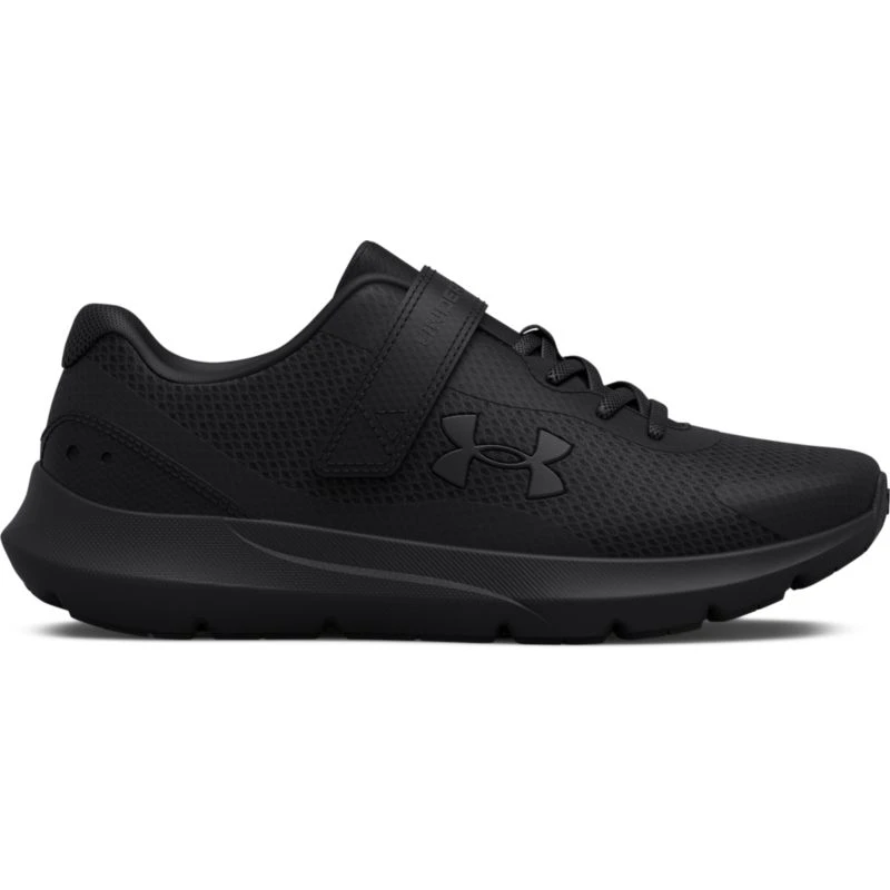 Under Armour Surge 3 AC Junior Running Shoes Black 3 Under Armour Surge 3 AC Junior Running Shoes Black