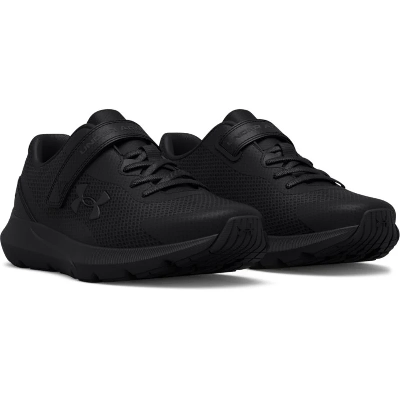 Under Armour Surge 3 AC Junior Running Shoes Black 5 Under Armour Surge 3 AC Junior Running Shoes Black - Image 3