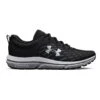 Under Armour Men's Charged Assert 10 Running Shoes Black / White -Outdoor Clothing Store s7.3026175 001 default