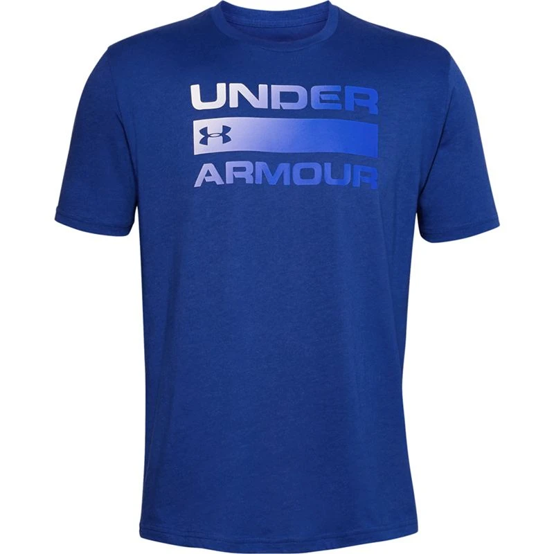 Under Armour Men's UA Team Issue Wordmark T-Shirt American Blue / Versa Blue 7 Under Armour Men's UA Team Issue Wordmark T-Shirt American Blue / Versa Blue - Image 5