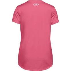 Under Armour Kids' Tech Big Logo T-Shirt Pink Lemonade / White -Outdoor Clothing Store s7.ps1351636 668 hb