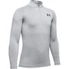 Under Armour Kids' Tech 2.0 Half Zip Mod Gray Light Heather / Black