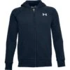 Under Armour Kids' UA Rival Cotton Full Zip Hoodie Academy / Onyx White 1 Under Armour Kids' UA Rival Cotton Full Zip Hoodie Academy / Onyx White -Outdoor Clothing Store s7.ps1357613 408 hf