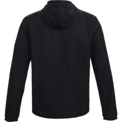 Under Armour Men's UA Sportstyle Windbreaker Jacket Black / Black -Outdoor Clothing Store s7.ps1361621 001 hb