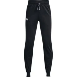 Under Armour Kids' UA Brawler 2.0 Tapered Joggers Black / Mod Grey