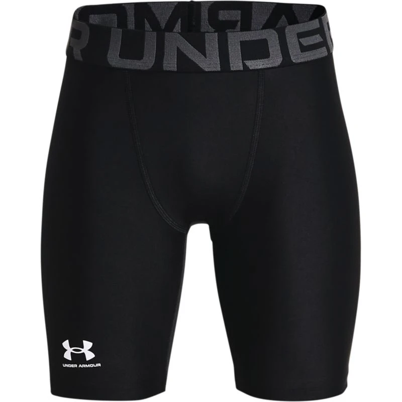 Under Armour Kids' HeatGear® Armour Shorts Black / White 3 Under Armour Kids' HeatGear® Armour Shorts Black / White
