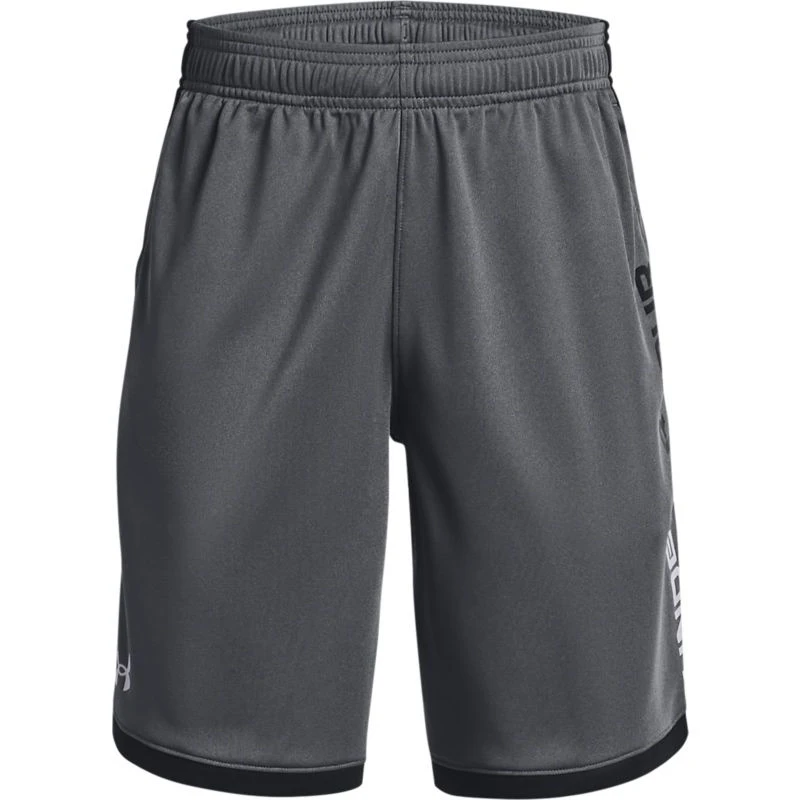 Under Armour Kids' UA Stunt 3.0 Shorts Pitch Grey / Black / Mod Grey 3 Under Armour Kids' UA Stunt 3.0 Shorts Pitch Grey / Black / Mod Grey