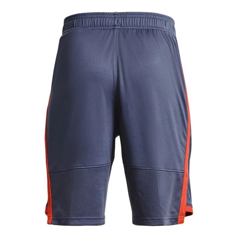 Under Armour Kids' Stunt 3.0 Shorts Utility Blue / Blaze Orange / White 4 Under Armour Kids' Stunt 3.0 Shorts Utility Blue / Blaze Orange / White - Image 2