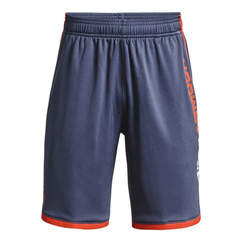 Under Armour Kids' Stunt 3.0 Shorts Utility Blue / Blaze Orange / White 3 Under Armour Kids' Stunt 3.0 Shorts Utility Blue / Blaze Orange / White