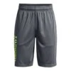 Under Armour Kids' Prototype 2.0 Wordmark Shorts Pitch Gray / Quirky Lime -Outdoor Clothing Store s7.ps1361818 013 hf