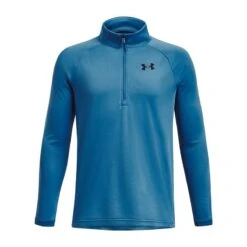 Under Armour Kids' Tech™ 2.0 Half Zip Cosmic Blue / Black