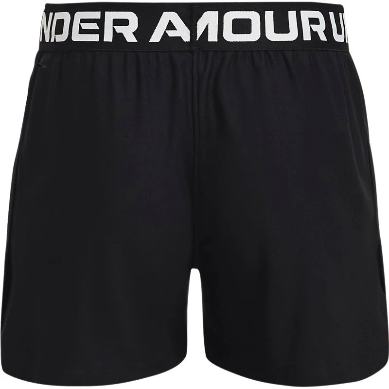 Under Armour Kids' UA Play Up Shorts Black / Silver 4 Under Armour Kids' UA Play Up Shorts Black / Silver - Image 2