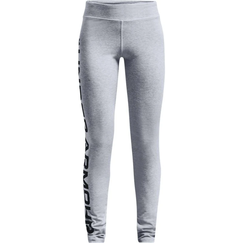 Under Armour Kids' UA Sportstyle Branded Leggings Grey / Black 3 Under Armour Kids' UA Sportstyle Branded Leggings Grey / Black
