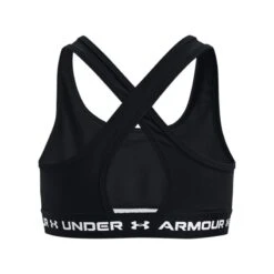 Under Armour Kids' Crossback Sports Bra Black / White -Outdoor Clothing Store s7.ps1369971 001 hb