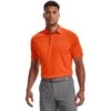 Under Armour Men's Tech Polo Team Orange / Graphite -Outdoor Clothing Store s7.v5 1290140 800 fc