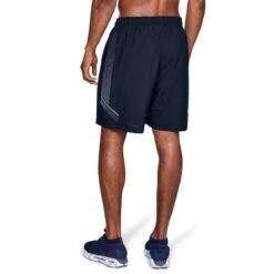 Under Armour Men's Woven Graphic Short Academy / Steel 9 Under Armour Men's Woven Graphic Short Academy / Steel -Outdoor Clothing Store s7.v5 1309651 409 bc