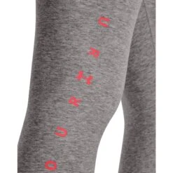 Under Armour Women's Favorite Graphic Legging Charcoal Light Heather / Black / Beta -Outdoor Clothing Store s7.v5 1351864 019 sidedet