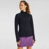 Under Armour Women's Storm Midlayer Half Zip Black / Black -Outdoor Clothing Store s7.v5 1356229 001 fc