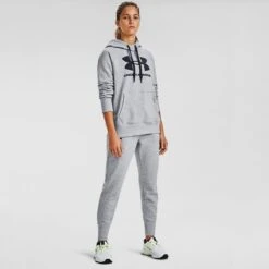 Under Armour Women's Rival Fleece Joggers Grey -Outdoor Clothing Store s7.v5 1356416 035 fsf main
