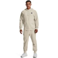 Under Armour Men's Rival Fleece Hoodie Stone / Onyx White 9 Under Armour Men's Rival Fleece Hoodie Stone / Onyx White -Outdoor Clothing Store s7.v5 1357092 279 fsf