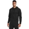 Under Armour Men's Armour Fleece® Full Zip Hoodie Black 1 Under Armour Men's Armour Fleece® Full Zip Hoodie Black -Outdoor Clothing Store s7.v5 1357110 001 fc