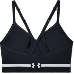 Under Armour Women's UA Seamless Sports Bra Black / Halo Gray 9 Under Armour Women's UA Seamless Sports Bra Black / Halo Gray -Outdoor Clothing Store s7.v5 1357719 001 ldb sl