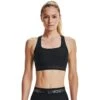 Under Armour Women's Armour Mid Crossback Sports Bra Black / Jet Grey 2 Under Armour Women's Armour Mid Crossback Sports Bra Black / Jet Grey -Outdoor Clothing Store s7.v5 1361034 001 fc