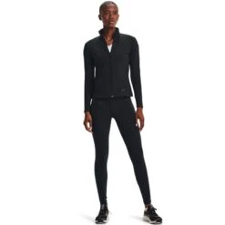 Under Armour Women's Motion Jacket Black / Jet Gray -Outdoor Clothing Store s7.v5 1366028 001 fsf
