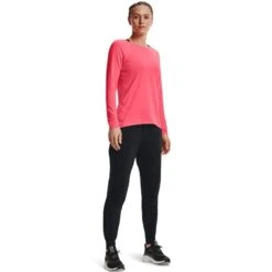 Under Armour Women's HeatGear® Pants Black / Jet Grey -Outdoor Clothing Store s7.v5 1369385 001 fsf