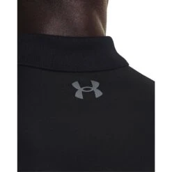 Under Armour Men's Performance 3.0 Polo Black / Pitch Grey -Outdoor Clothing Store s7.v5 1377374 001 bckdet