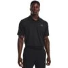 Under Armour Men's Performance 3.0 Polo Black / Pitch Grey -Outdoor Clothing Store s7.v5 1377374 001 fc