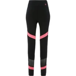 Women's Savannah 7/8 Leggings Black / Pink -Outdoor Clothing Store sava 176 0 gen bkpkxx wmns p3