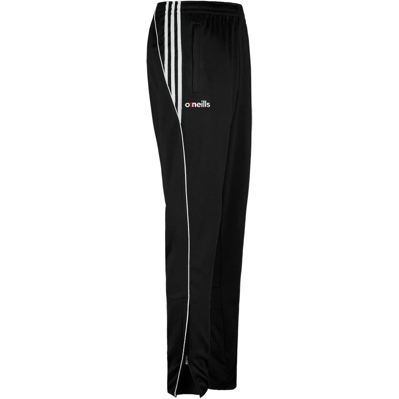Men's Solar 3 Stripe Brushed Skinny Bottoms Black / White 3 Men's Solar 3 Stripe Brushed Skinny Bottoms Black / White