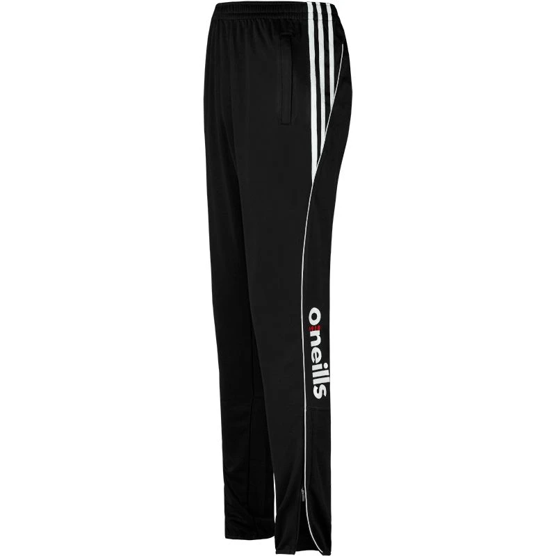 Men's Solar 3 Stripe Brushed Skinny Bottoms Black / White 4 Men's Solar 3 Stripe Brushed Skinny Bottoms Black / White - Image 2