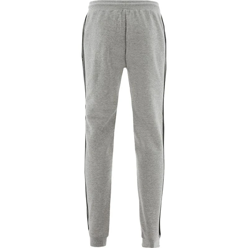 Kids' Trigger Fleece Skinny Tracksuit Bottoms Grey 5 Kids' Trigger Fleece Skinny Tracksuit Bottoms Grey - Image 3