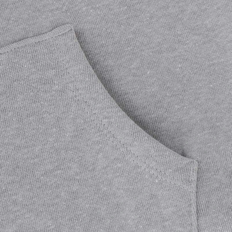 Under Armour Kids' Rival Fleece Logo Hoodie Mod Gray Light Heather / Purple Zest 6 Under Armour Kids' Rival Fleece Logo Hoodie Mod Gray Light Heather / Purple Zest - Image 4