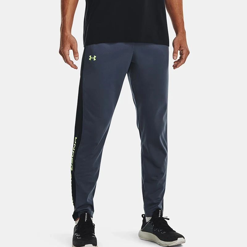 Under Armour Men's Brawler Bottoms Downpour Grey / Black / Lime Surge 3 Under Armour Men's Brawler Bottoms Downpour Grey / Black / Lime Surge